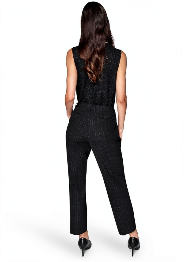 Karl Lagerfeld Paris Womens Work Pants Tailored High Rise-4