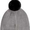 Karl Lagerfeld Paris Womens Beanie Hat Luxury Design-2