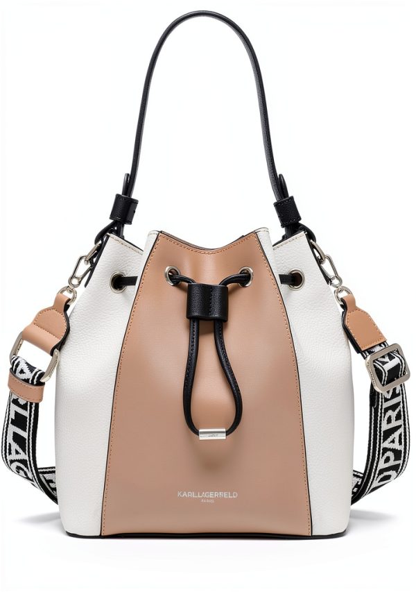 Karl Lagerfeld Paris Womens Shoulder Handbag Non Leather-0