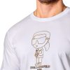 Karl Lagerfeld Paris Mens T-Shirt Graphic Design Relaxed Fit-2
