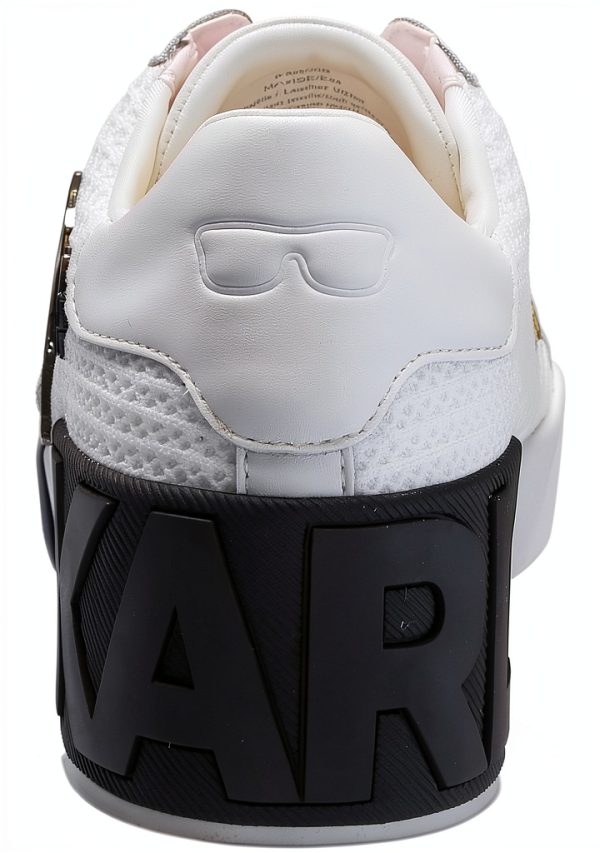 Karl Lagerfeld Womens Sneakers Chic Design Comfortable Fit-2