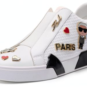 Karl Lagerfeld Womens Sneakers Chic Design Comfortable Fit-0