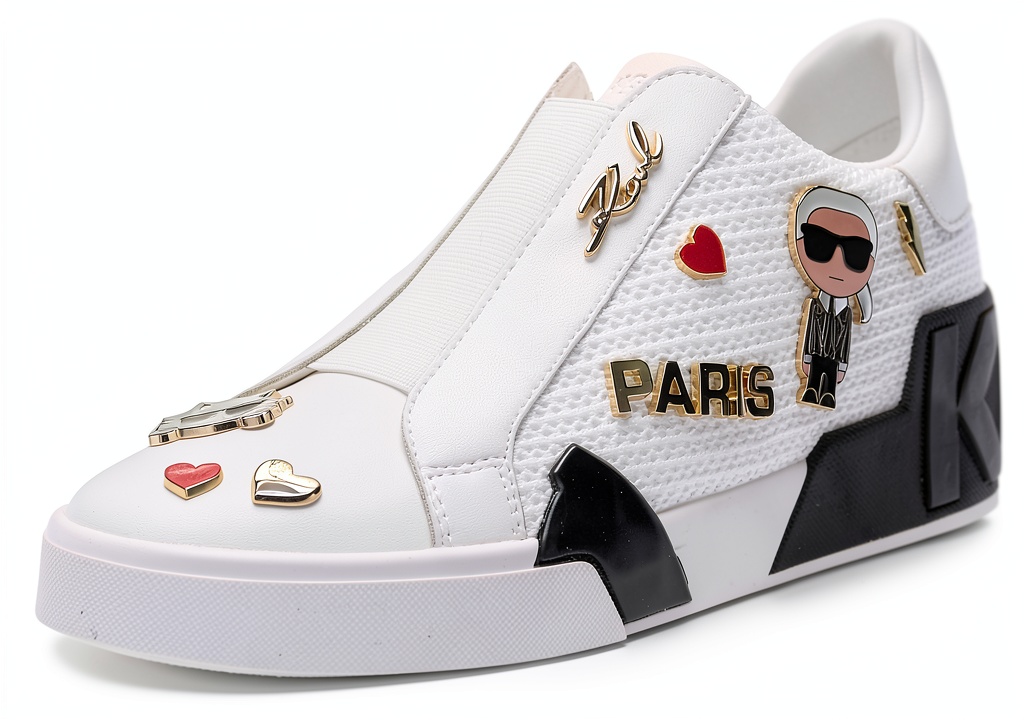 Karl Lagerfeld womens sneakers in multiple colors displayed on a clean background