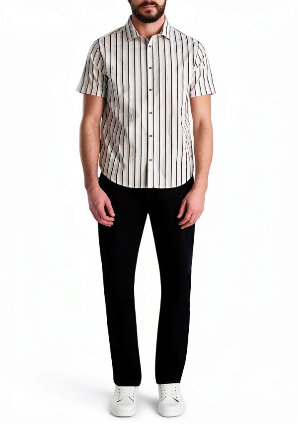 Karl Lagerfeld Paris Mens Button Down Shirt Casual Luxury-1