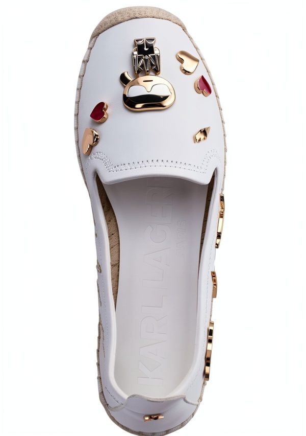 Karl Lagerfeld Paris Womens Loafers Slip Ons Comfortable-4
