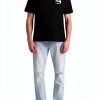 Karl Lagerfeld Paris Mens T-Shirt Graphic Design Casual-1