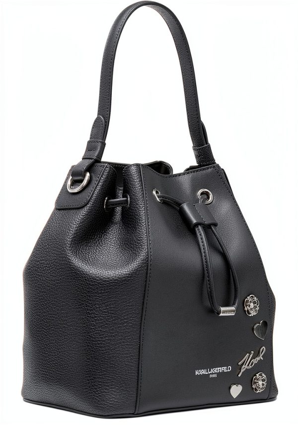 Karl Lagerfeld Paris Womens Shoulder Handbag Non Leather-2