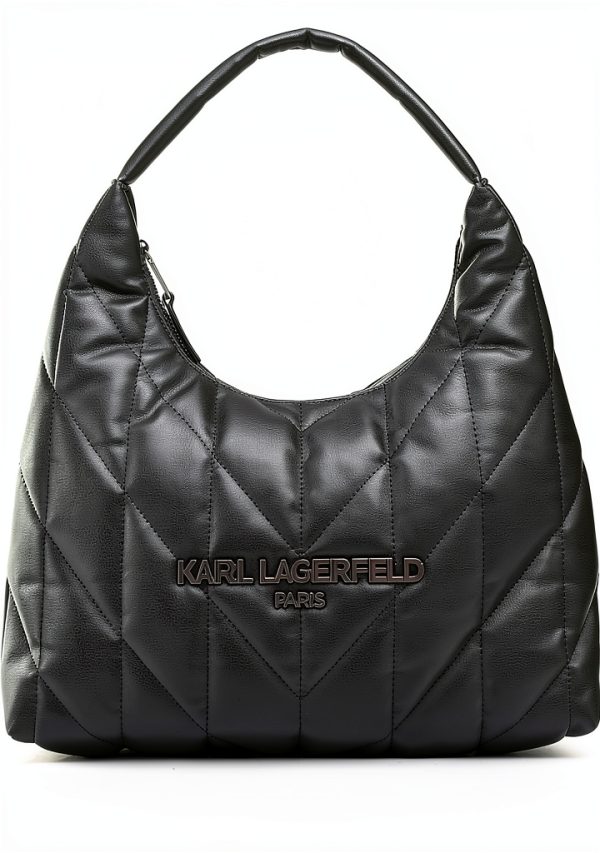 Karl Lagerfeld Paris Hobo Handbag Women Chic Essential-0