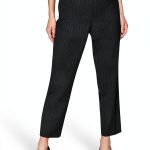 Karl Lagerfeld Paris Womens Work Pants Tailored High Rise-0