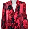 Karl Lagerfeld Paris Womens Shirt Flattering Fit Versatile-3