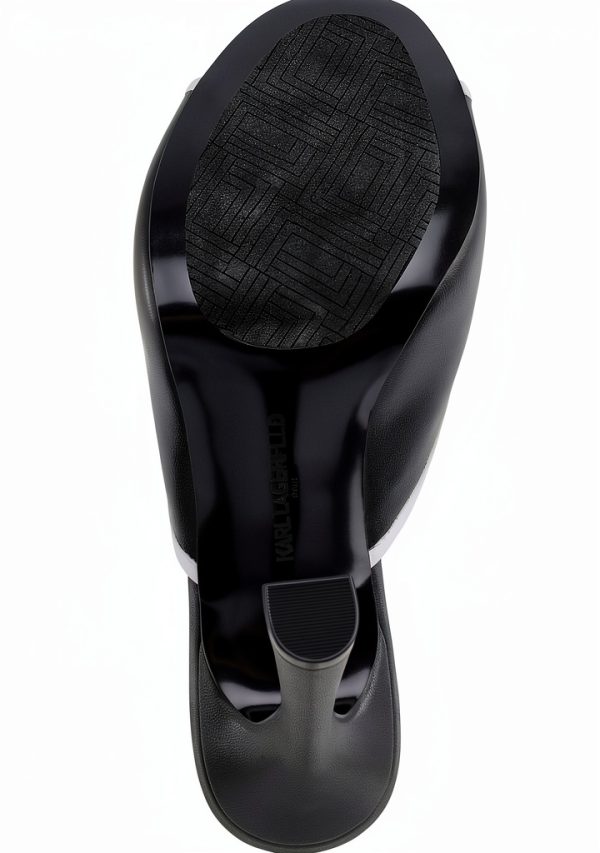 Karl Lagerfeld Paris Womens Heeled Sandals Peep Toe-3