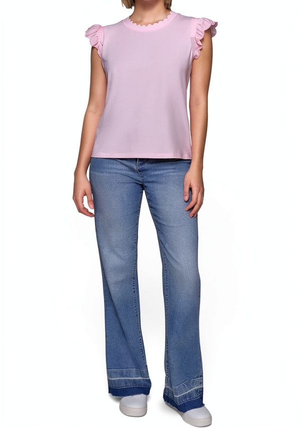Karl Lagerfeld Paris Womens T-Shirt Flattering Fit Versatile-1