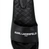 Karl Lagerfeld Paris Mens Sandals Logo Print Pool Slide-3
