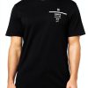 Karl Lagerfeld Paris Mens T-Shirt Black Logo Graphic Design-0