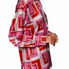 Karl Lagerfeld Paris Womens Button Down Shirt Parfait Multi-2
