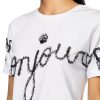Karl Lagerfeld Paris Womens Shirt Flattering Fit Soft White-2