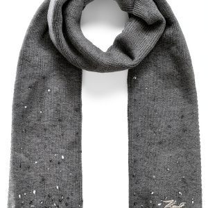 Karl Lagerfeld Paris Womens Scarf Luxury Design Versatile-0