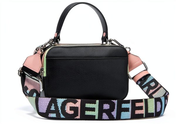 Karl Lagerfeld Simone Crossbody Leather Handbag Womens Bag-1