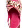 Karl Lagerfeld Paris Womens Slide Sandals Cushioned Insole-1