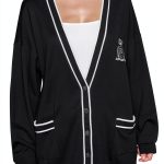 Karl Lagerfeld Paris Womens Pullover Sweater Black Soft-0