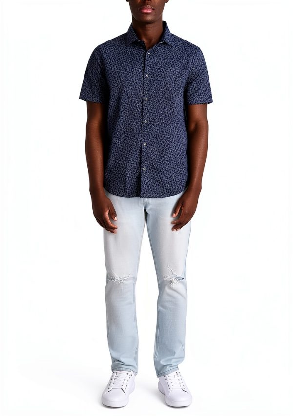 Karl Lagerfeld Paris Mens Button Down Shirt Casual Luxury-1