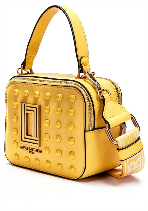 Karl Lagerfeld Paris Simone Crossbody Leather Handbag Women-3