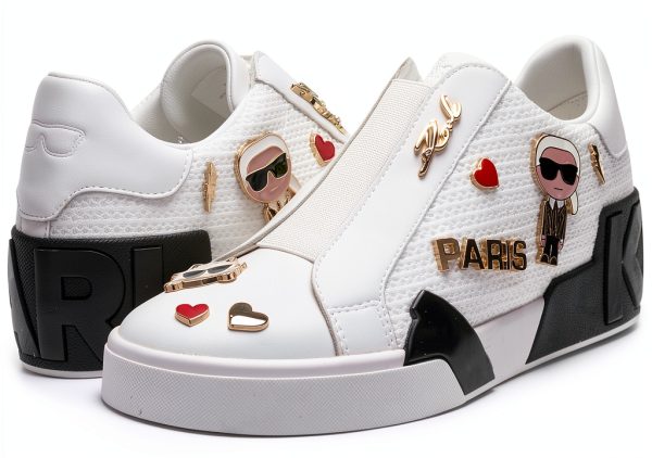 Karl Lagerfeld Womens Sneakers Chic Design Comfortable Fit-6
