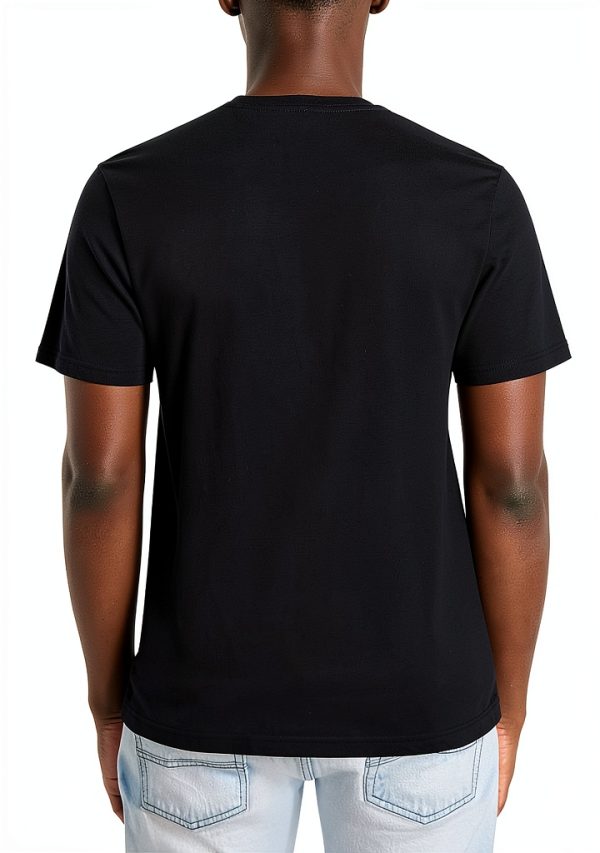 Karl Lagerfeld Paris Mens Graphic T-Shirt Black Crewneck-3