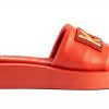 Karl Lagerfeld Paris Womens Slide Sandals Platform Cushioned-4