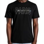 Karl Lagerfeld Men's White Graphic Tee Short-0