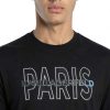 Karl Lagerfeld Men's White Graphic Tee Short-4