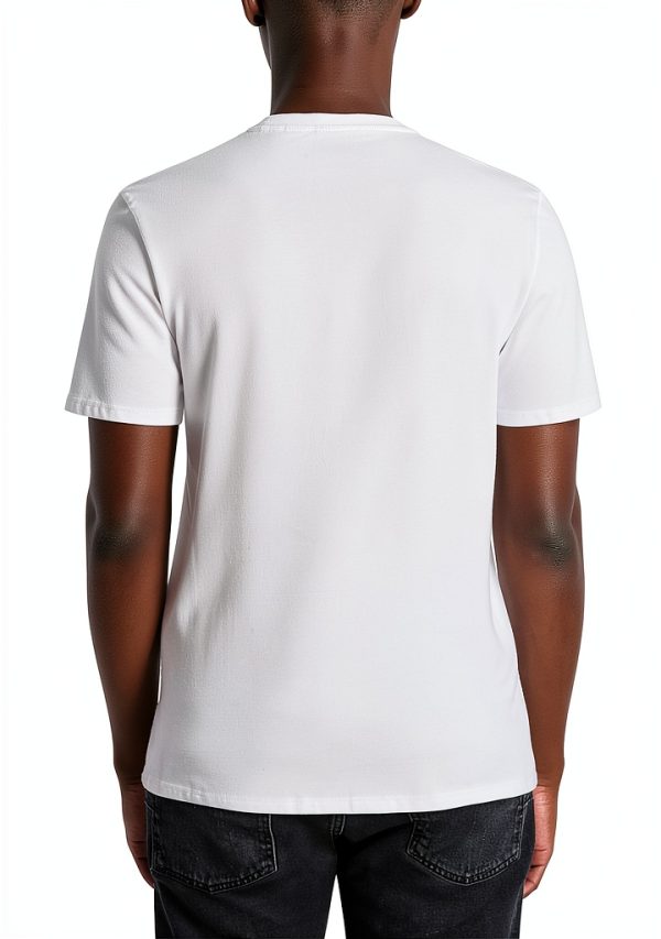 Karl Lagerfeld Mens T Shirt Short Sleeve White-3