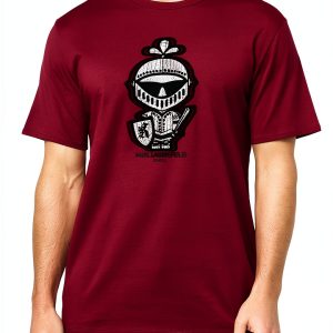 Mens Karl Lagerfeld Tshirt Crewneck Cabernet-0