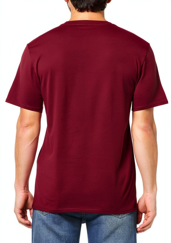Mens Karl Lagerfeld Tshirt Crewneck Cabernet-1